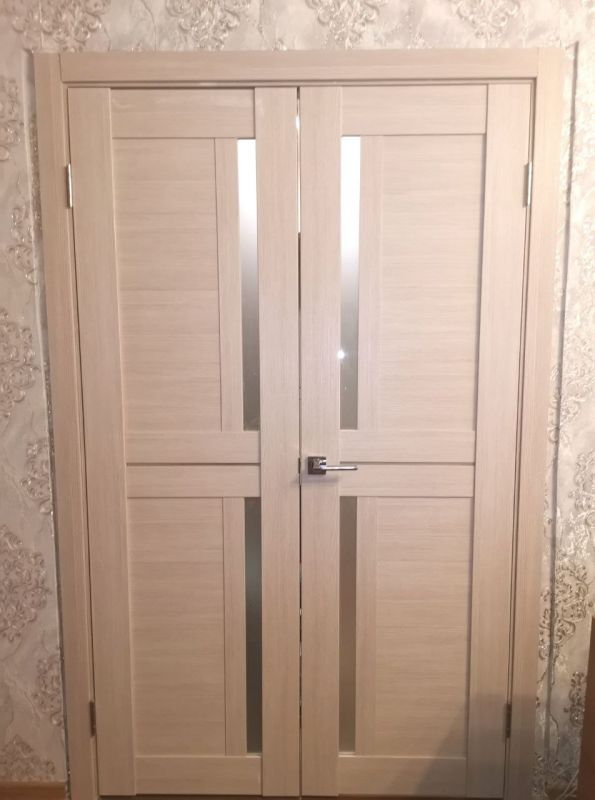 Двери Экошпон Экстра 5 цвет капучино